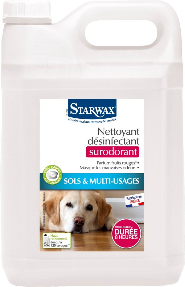 Nettoyant désinfectant surodorant 5L - STARWAX