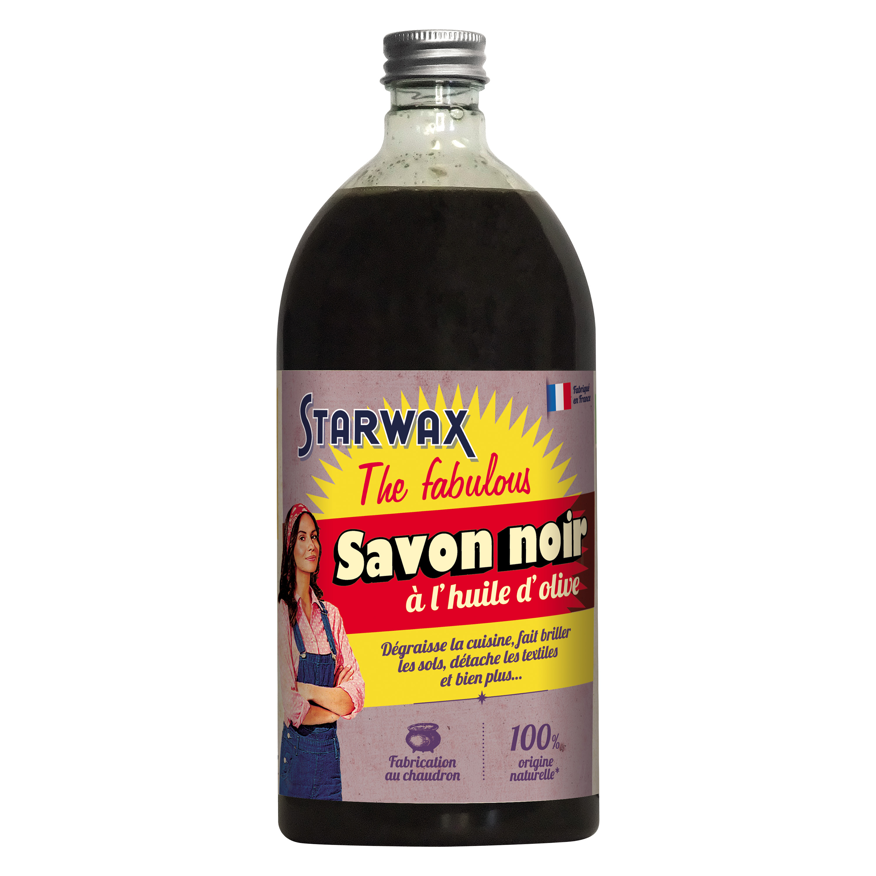 Savon noir à l'huile d'olive concentrée 1L - STARWAX THE FABULOUS