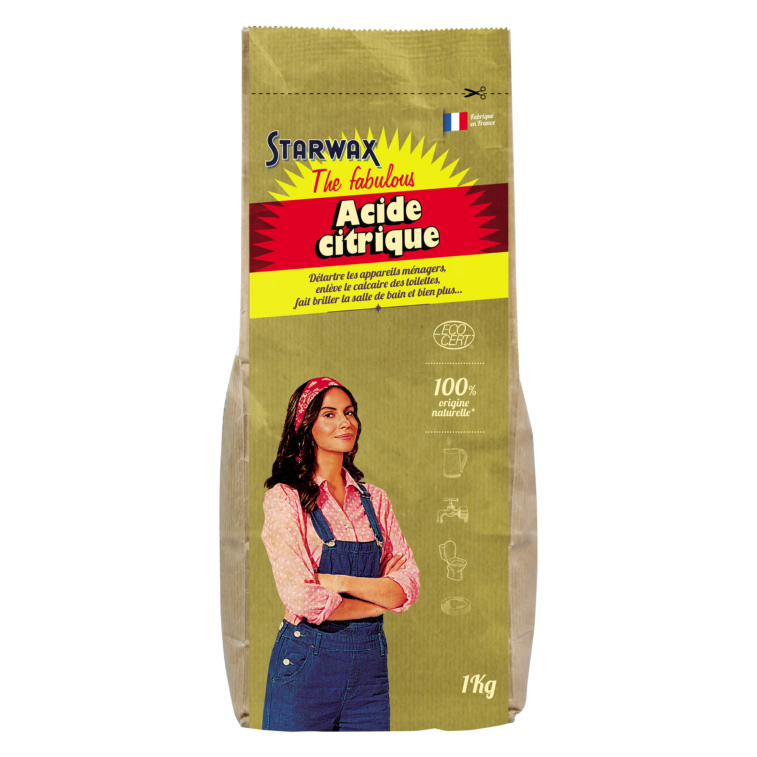 Acide citrique 1kg - STARWAX THE FABULOUS