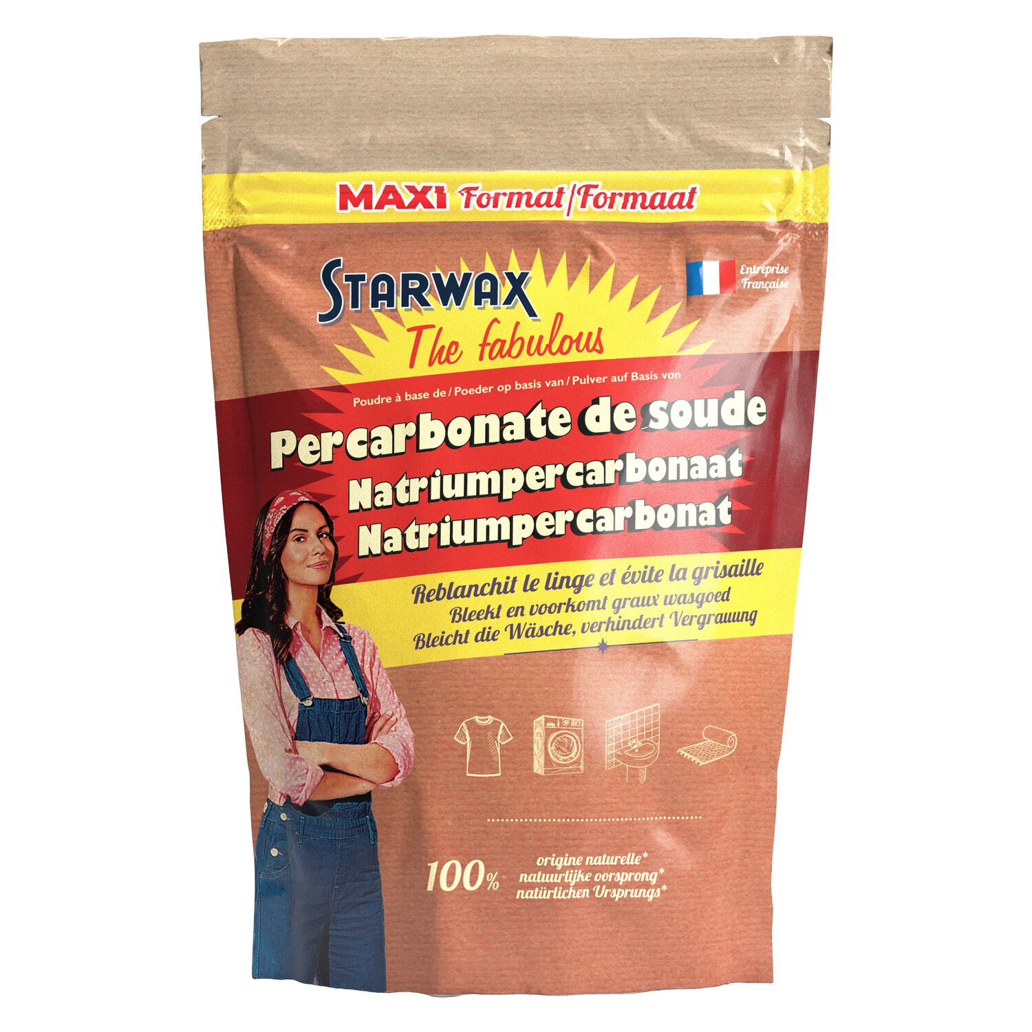 Poudre à base de percarbonate de soude 2,5kg - STARWAX THE FABULOUS