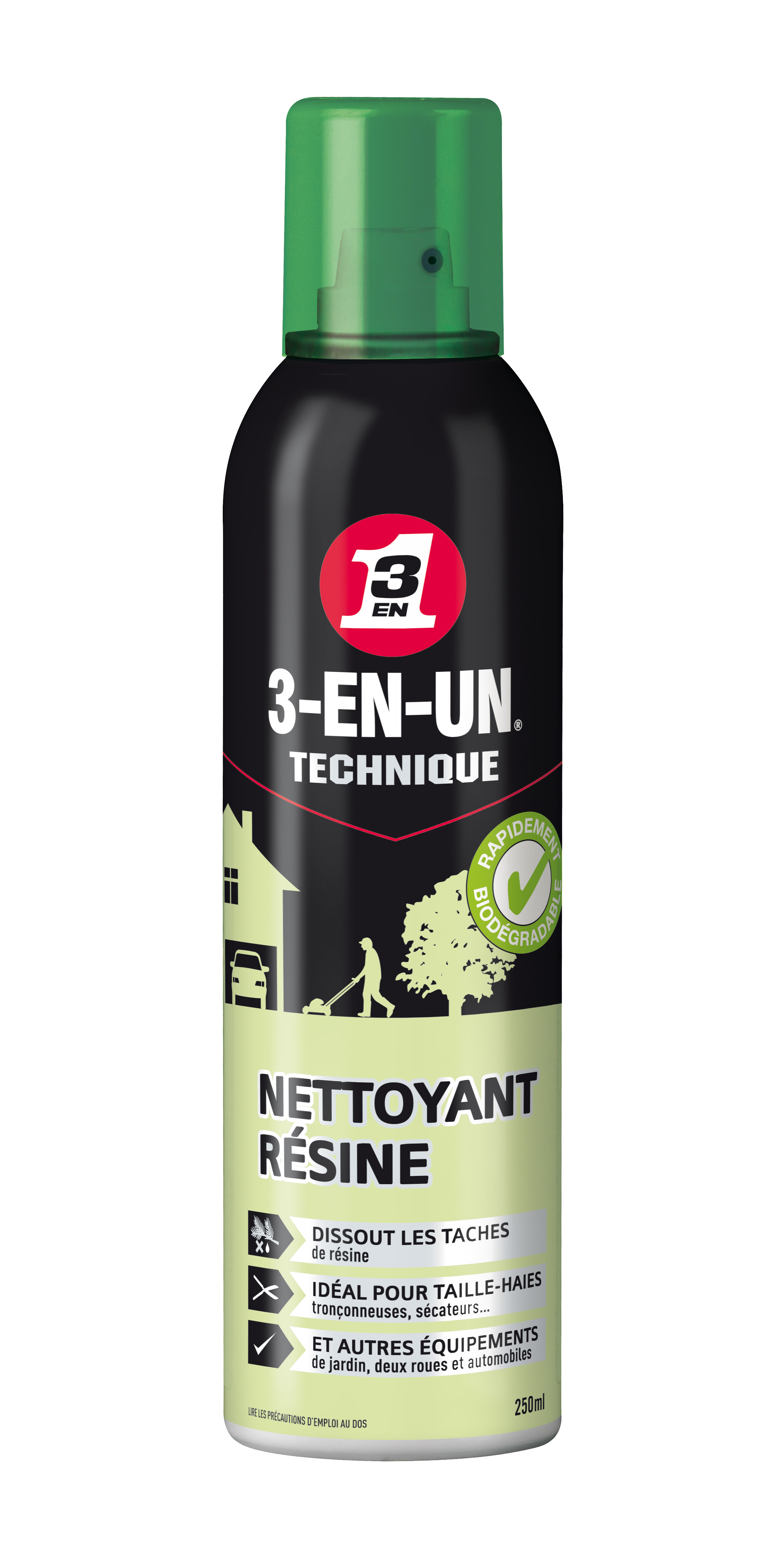 technique nettoyant résine biodégradable 250ml - 3-EN-UN