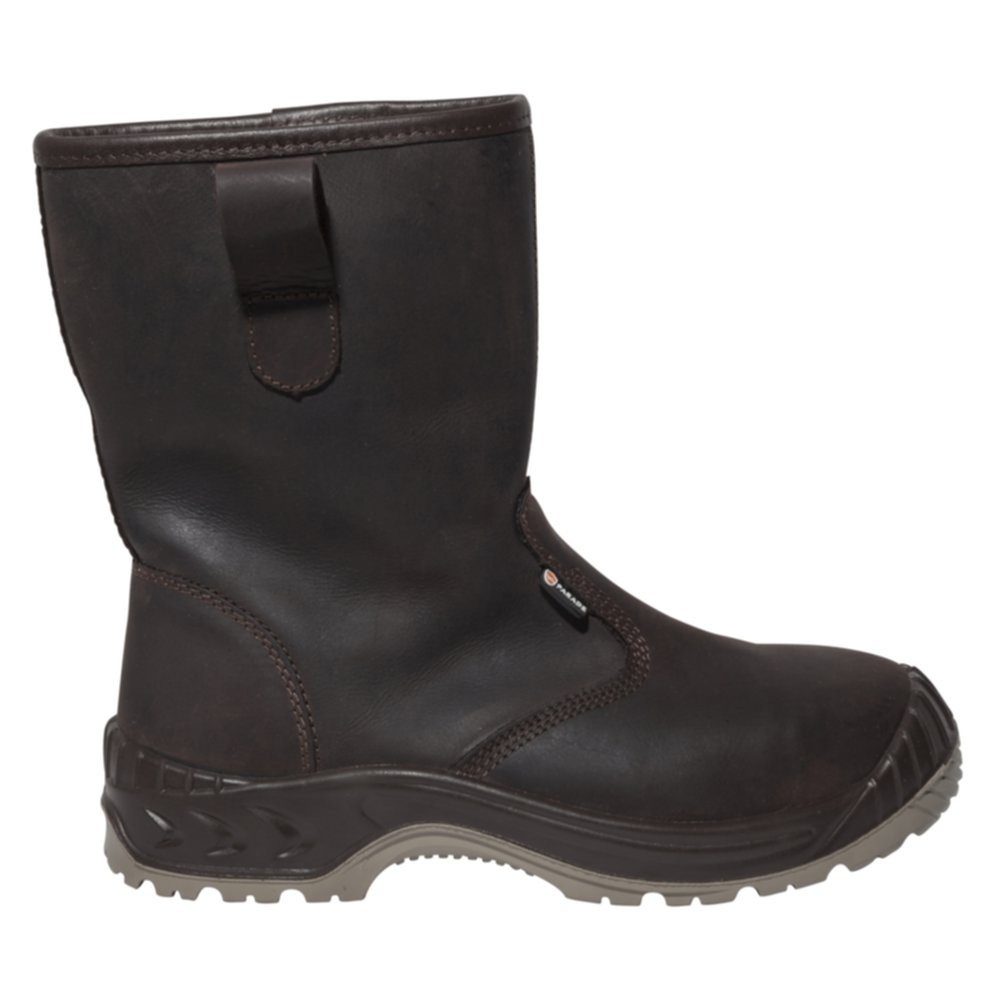 Botte sécurité s3 fourree marron 46