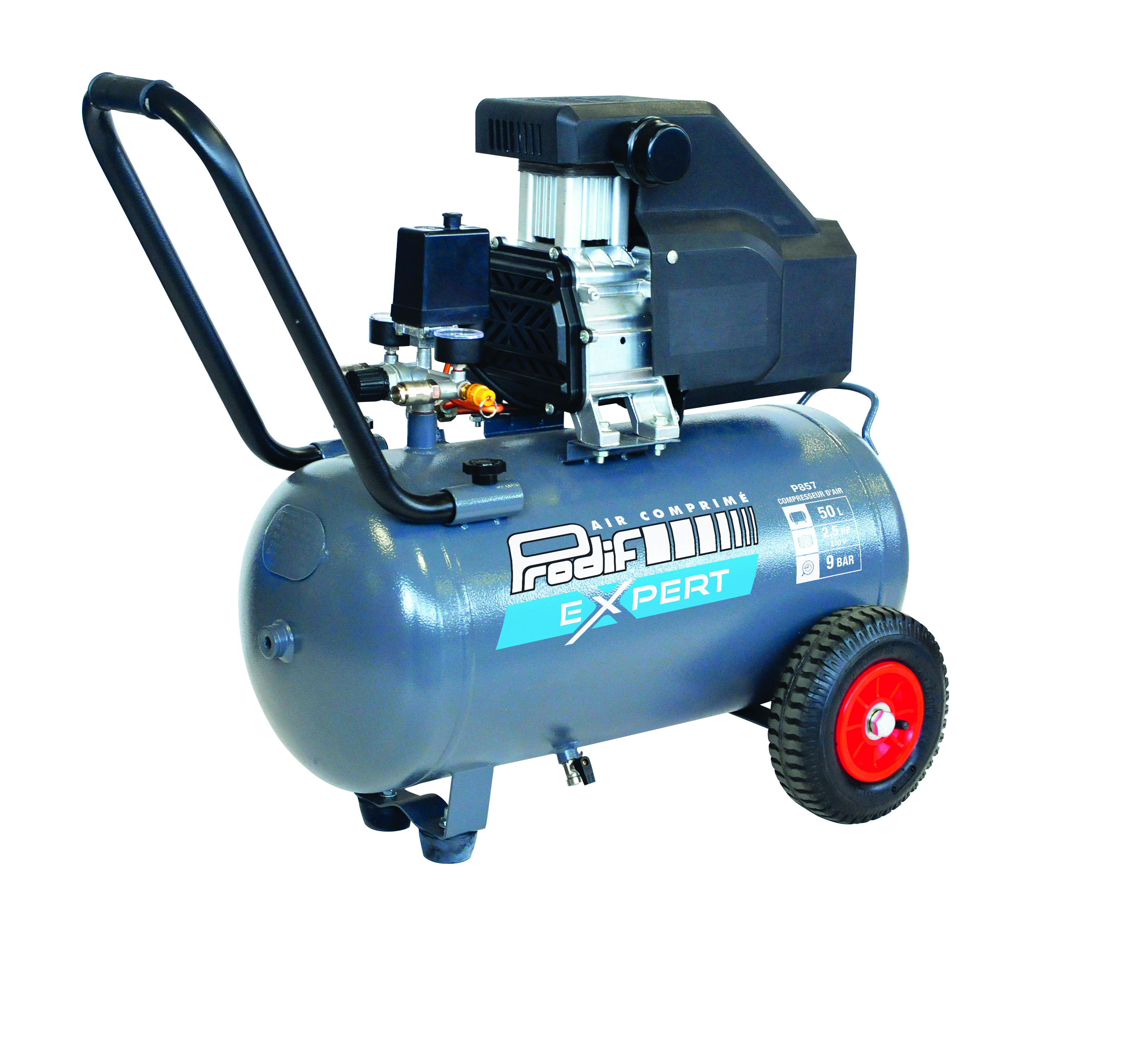 Compresseur coaxial p857 50 l 9 bars