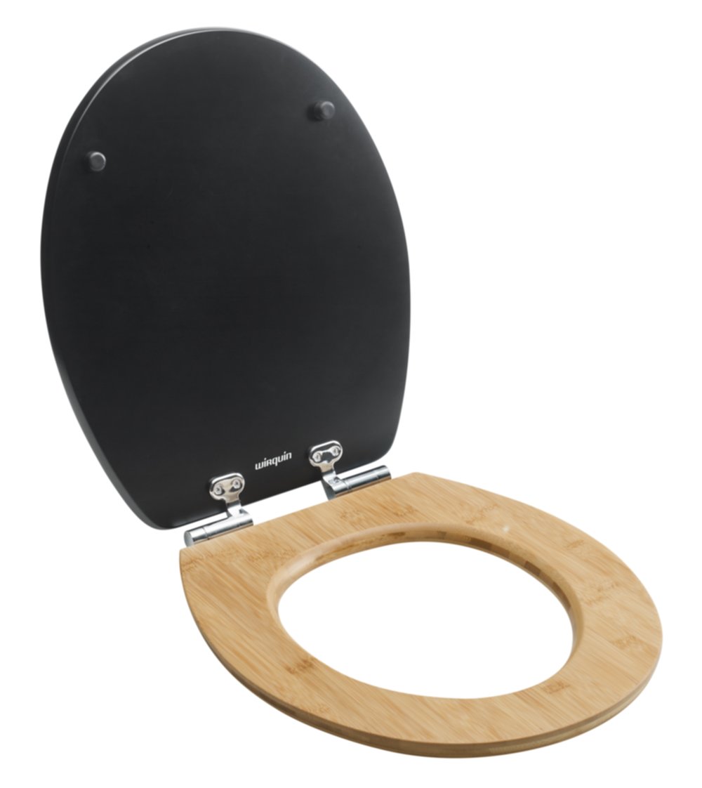 Abattant WC MDF décoré bambou noir - WIRQUIN