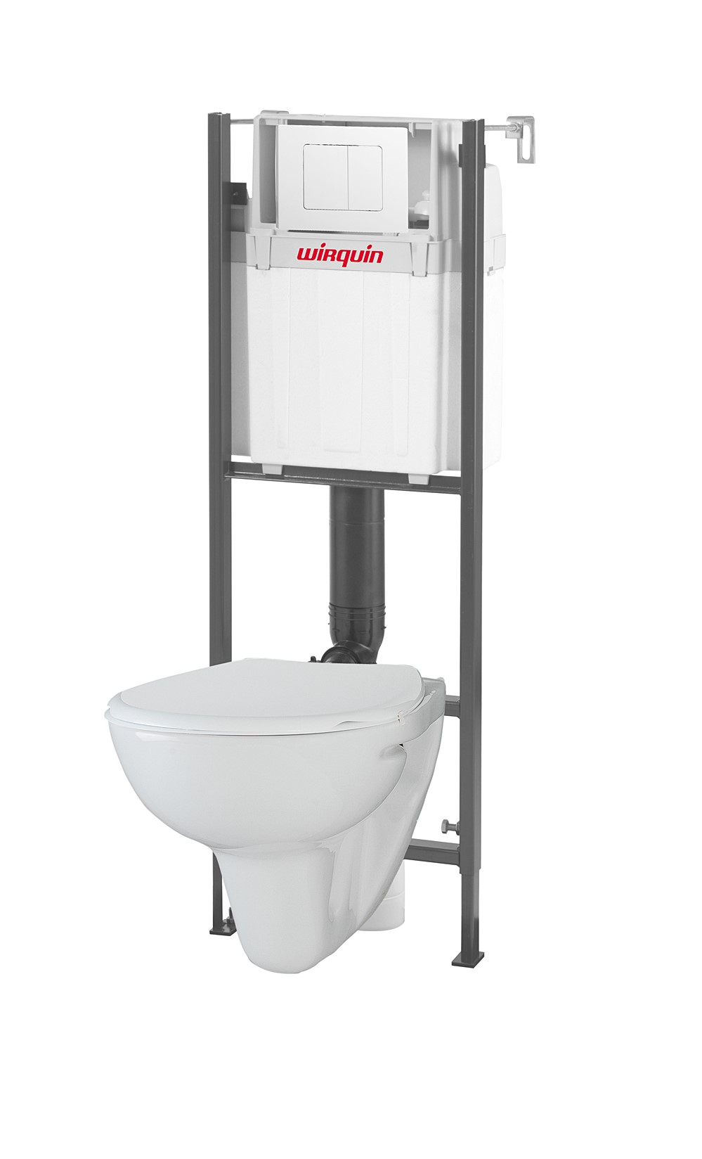 Pack WC suspendu mural gain de place