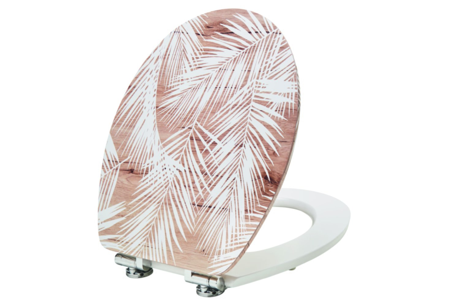 Abattant WC MDF décoré Palmier bois - WIRQUIN
