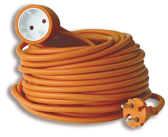 Prol Jardin HO5 VV-F 2X1.5mm² Orange 50 M