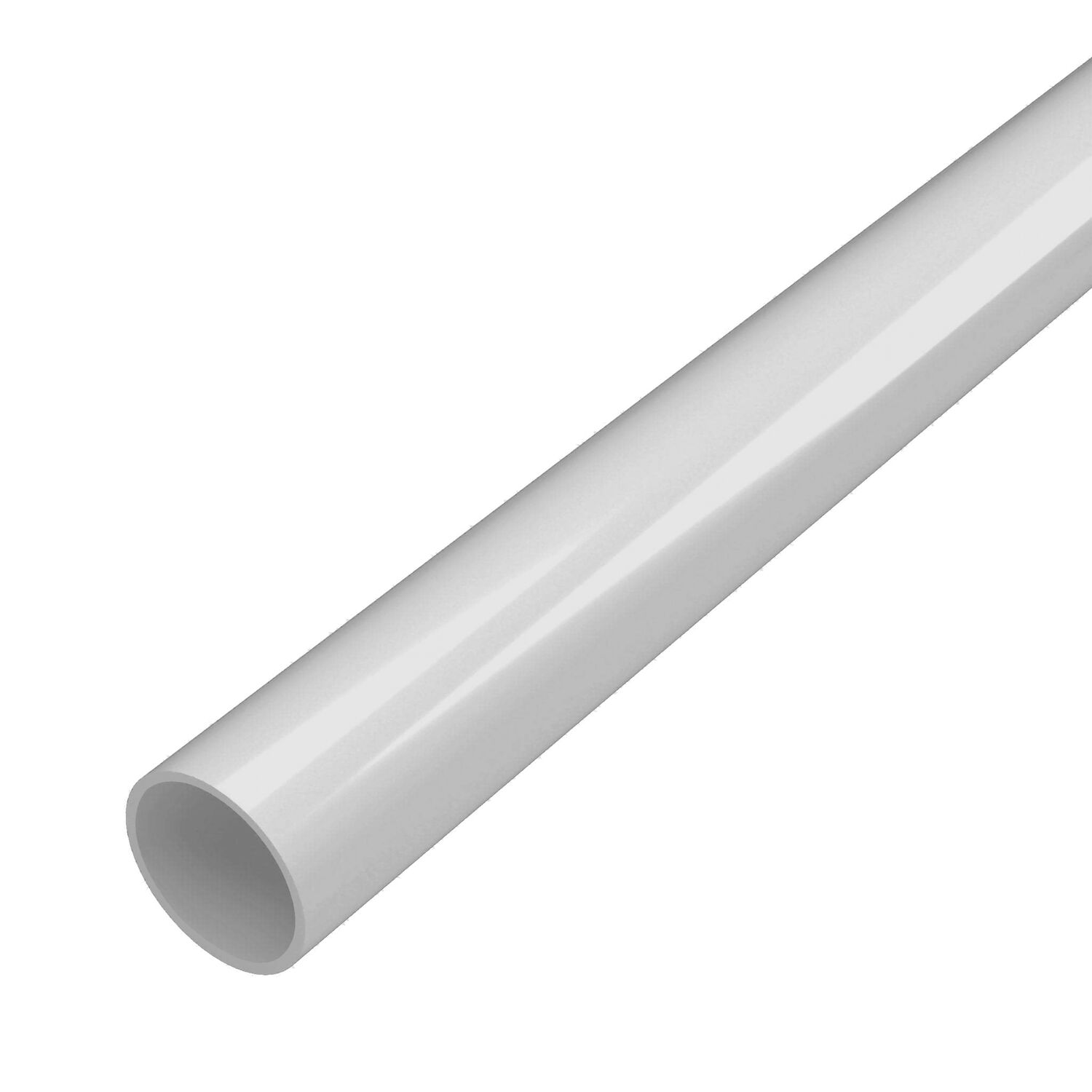 Tube IRL gris PVC D20 L,2m - ELECTRALINE