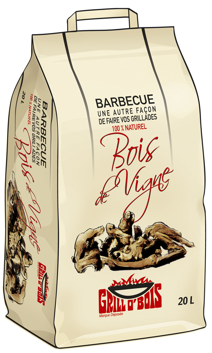 Bois de vigne 20L - GRILL O’BOIS