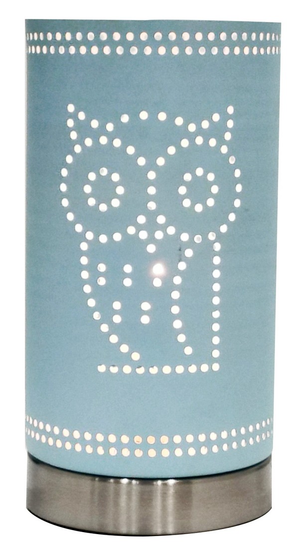 Lampe sensitive hubu chrome/bleu