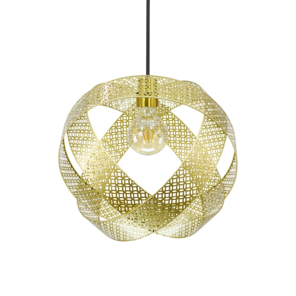 Suspension Alben métal doré Ø40cm E27 - C CREATION- 304170
