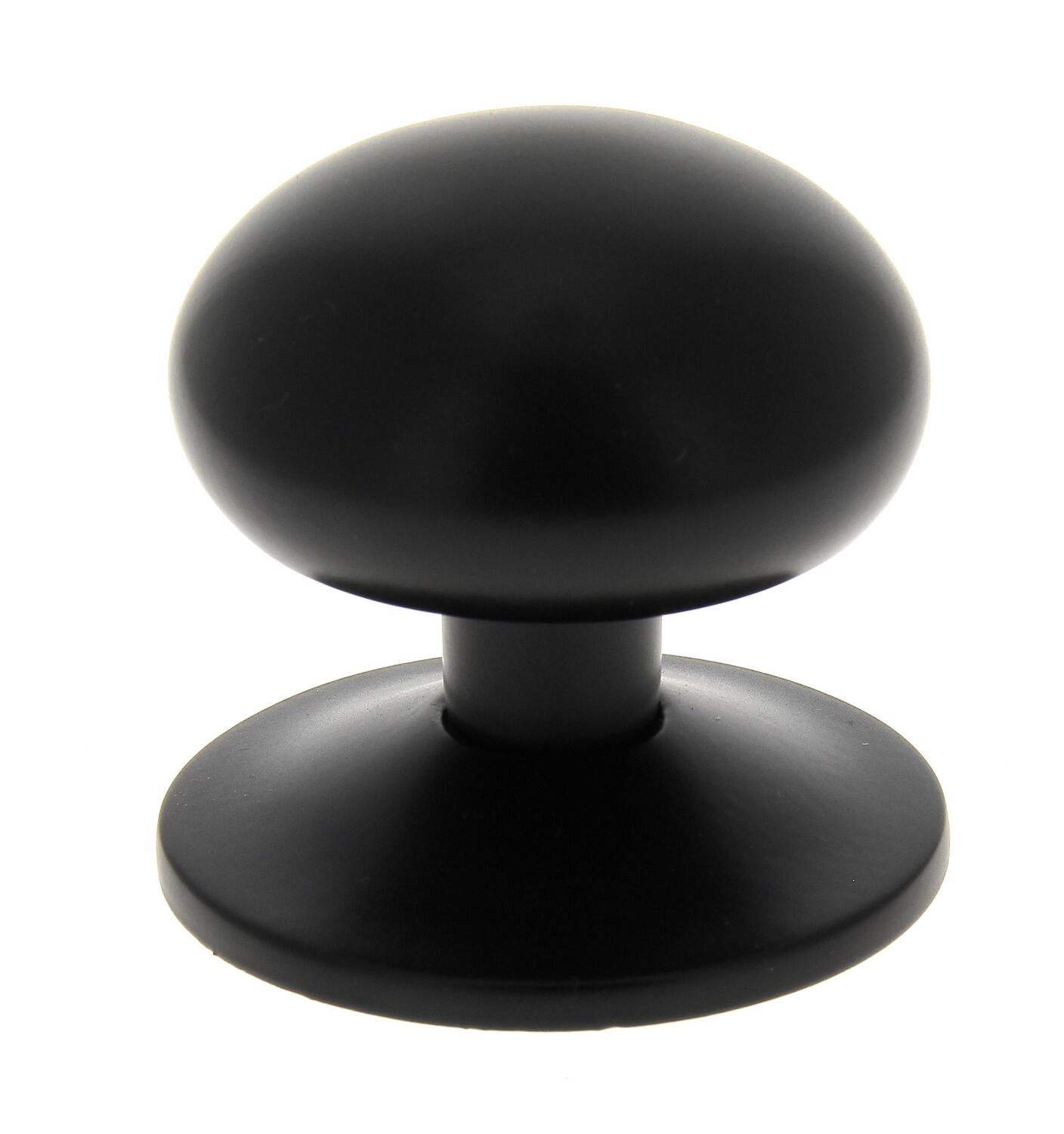 Bouton tirage extérieur noir alu Ø70mm - LINEA BERTOMANI