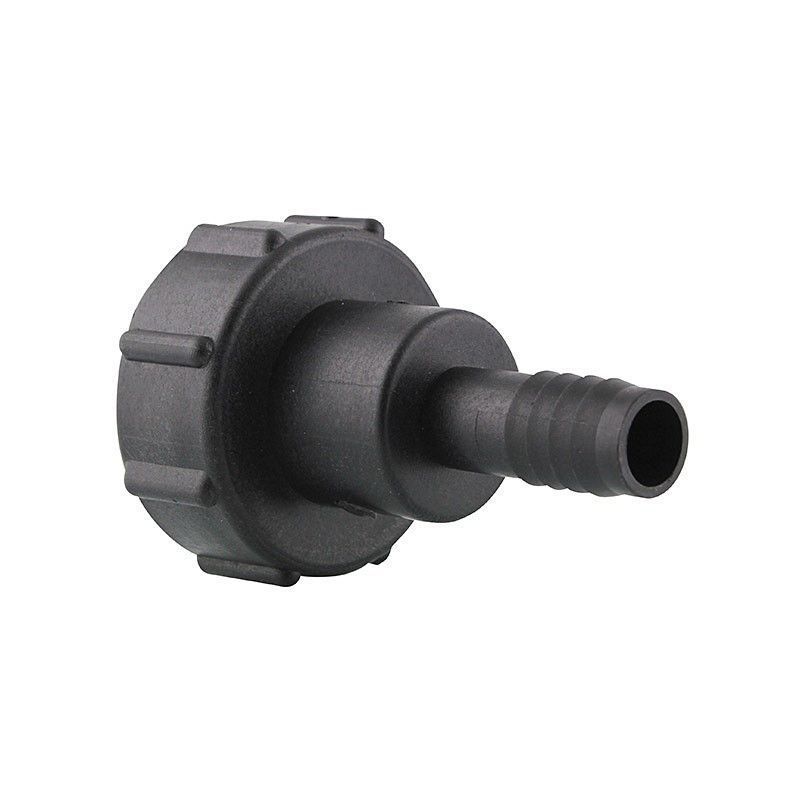 Raccord pour cuve IBC cannelé droit Ø19