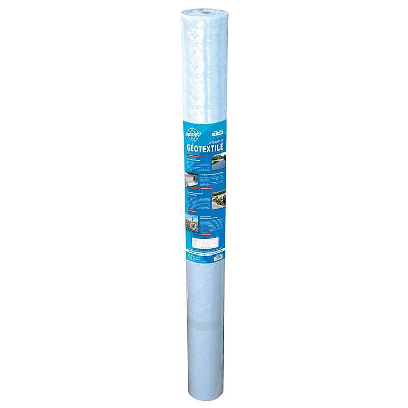 Géotextile thermocalandré 110g/m² 1mx25m