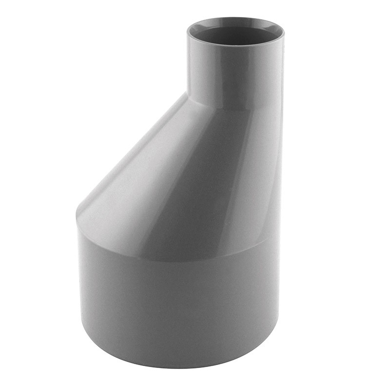 Réduction PVC excentrée Ø80-63