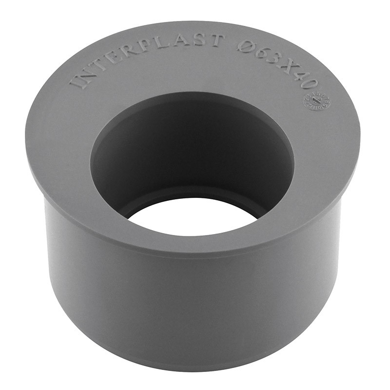 Tampon PVC de réduction Ø63-40