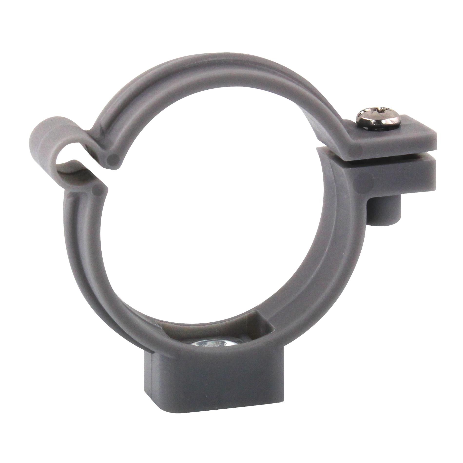 Collier de fixation charnière PVC évacuation Ø50 - FITT