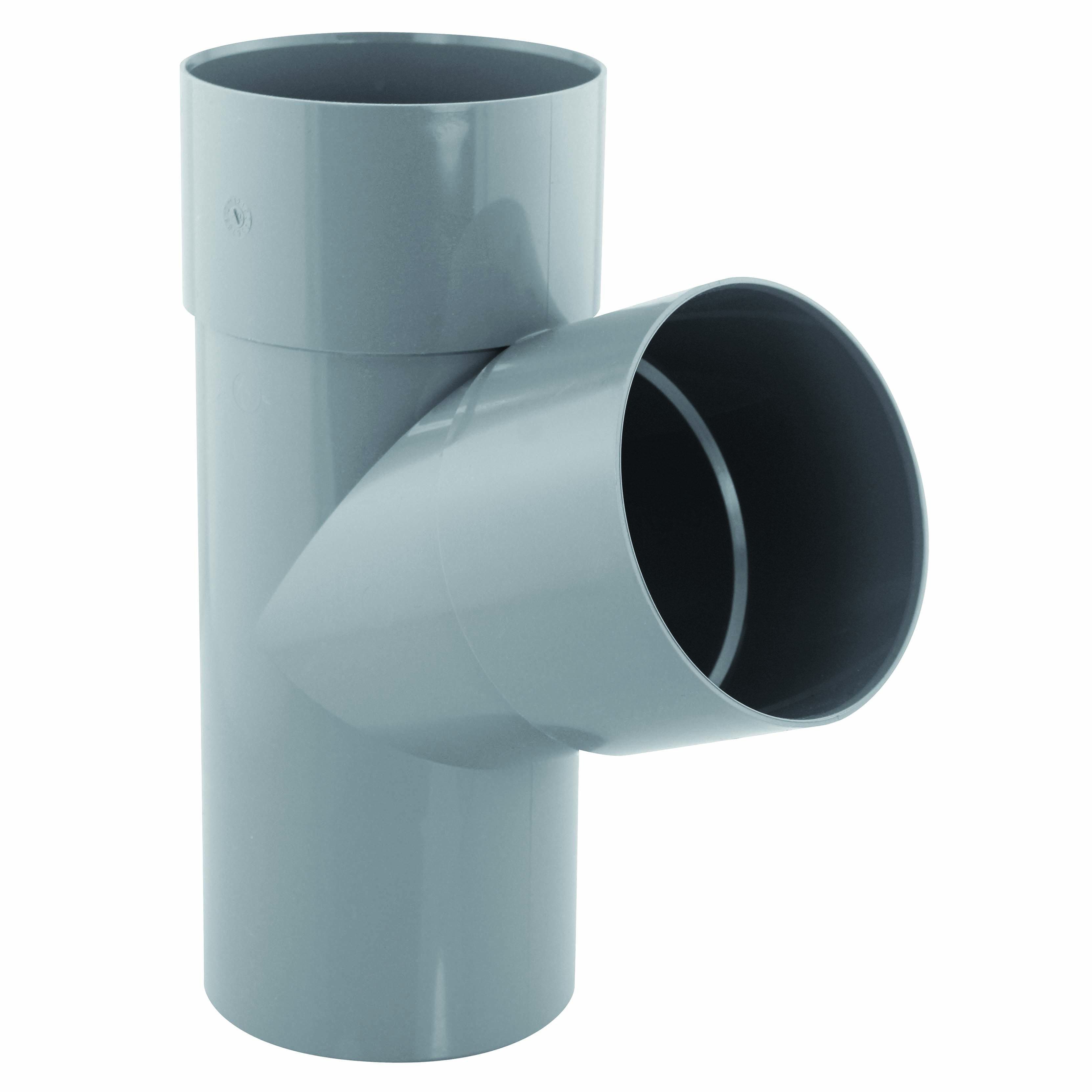 Culotte PVC évacuation 67° mâle/femelle Ø80
