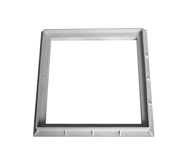 Cadre polypropylène 400x400 gris