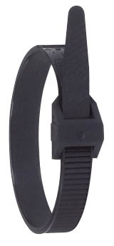 Collier rilsan noir 9x120mm