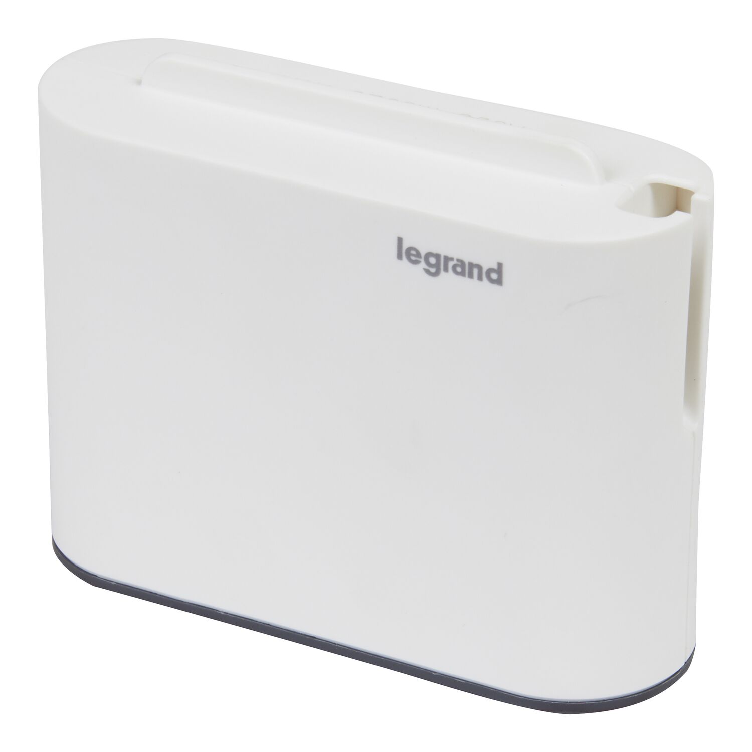 Fiche biplite extra-plate 2 prises latérales 2P 6A USBAC - LEGRAND