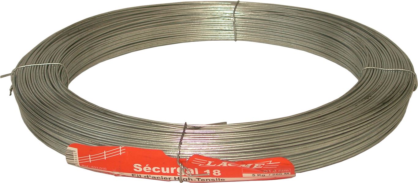 Fil clôture Couronne securgal 18 - 5 kg