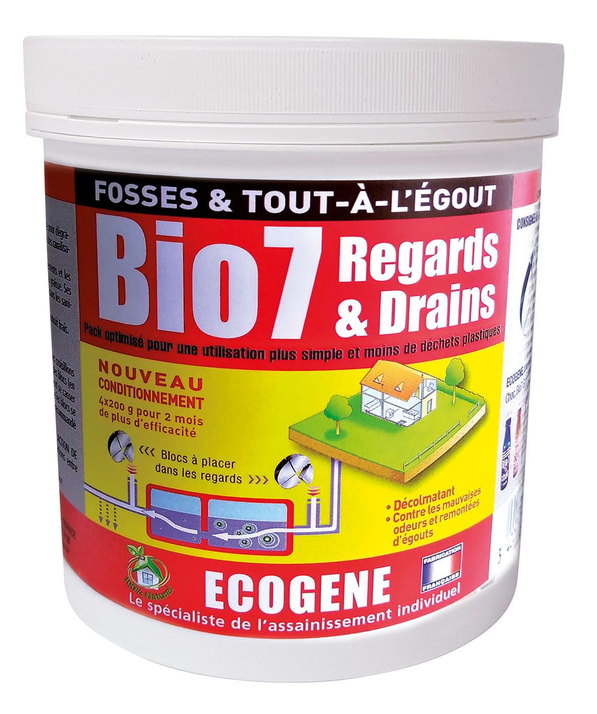 Bio7 Regards Drains/Gr.Canalis. 4X200g