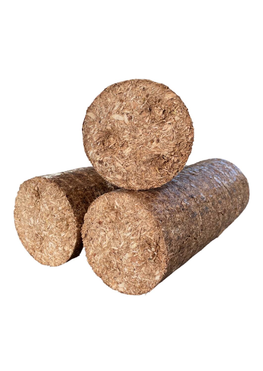 5 Bûches de bois densifié Sac de 9kg - SOLER