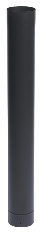 Tuyau de Raccordement en émail noir mat 1m Ø153 - TEN