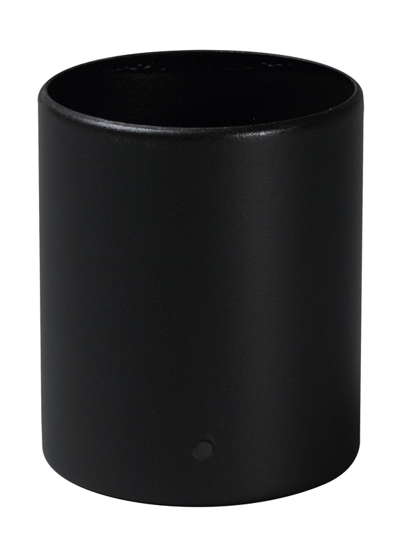 Tuyau 13cm m/m noir mat d.80mm - TEN