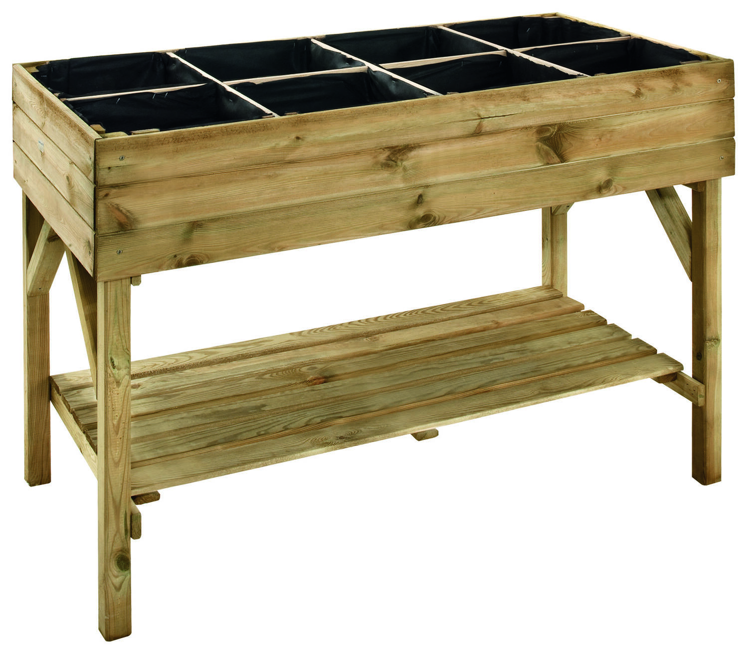 Carré Potager Surélevé Gariguette 120x60xH.87cm- CERLAND