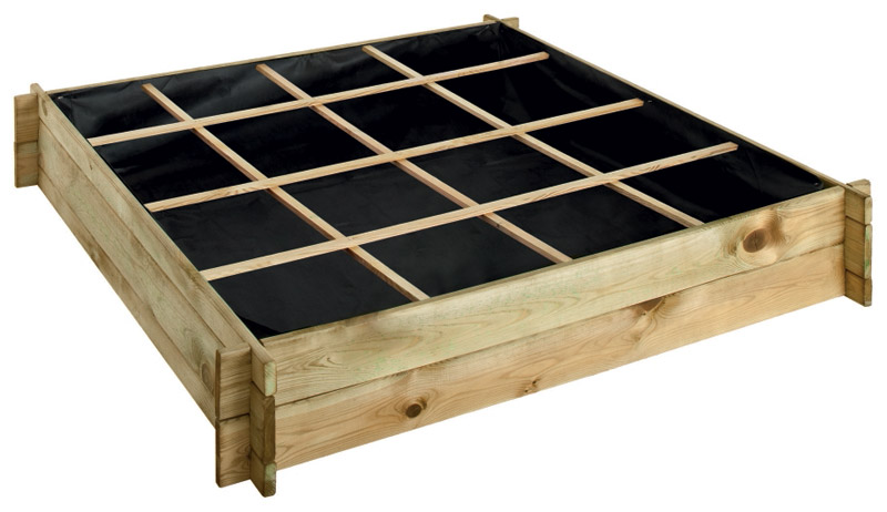 Carré Potager Cardon 134x134xH.24cm - CERLAND