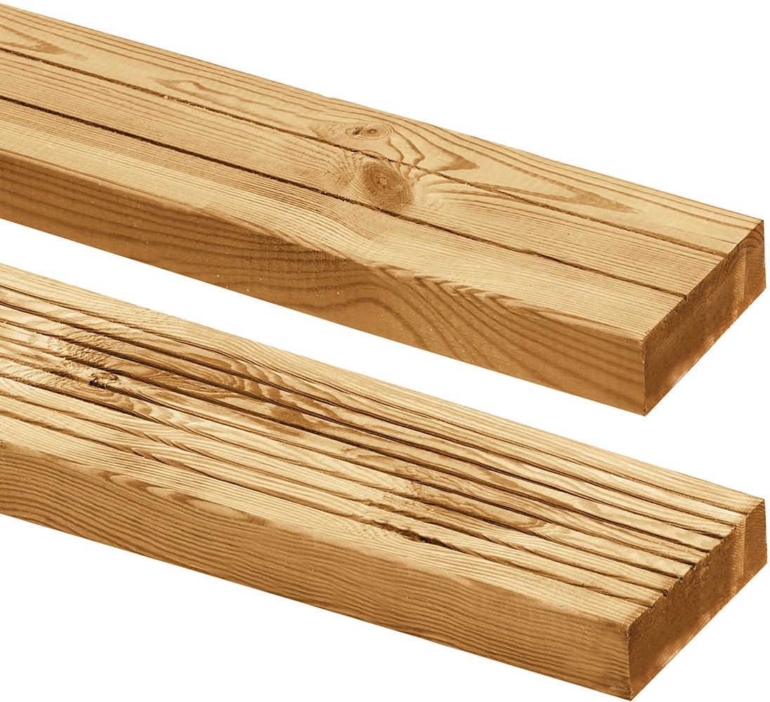 Lame De Terrasse Bois 240x12x2.8cm - CERLAND