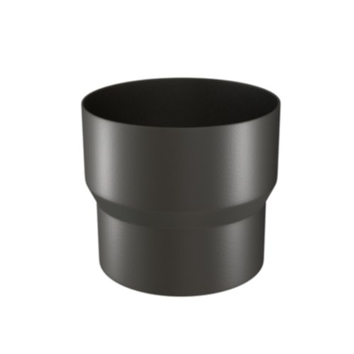 Réduction émail noir mat Ø150Fx125m