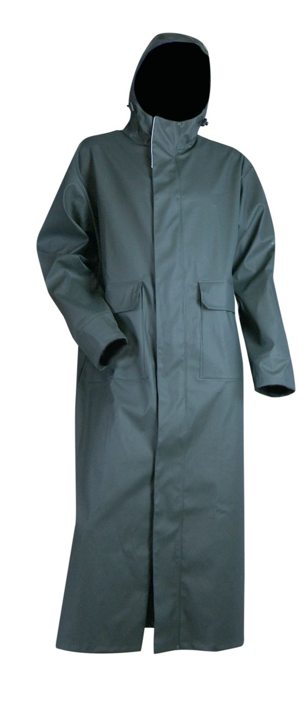 Manteau pluie kaki foncé 6 brume