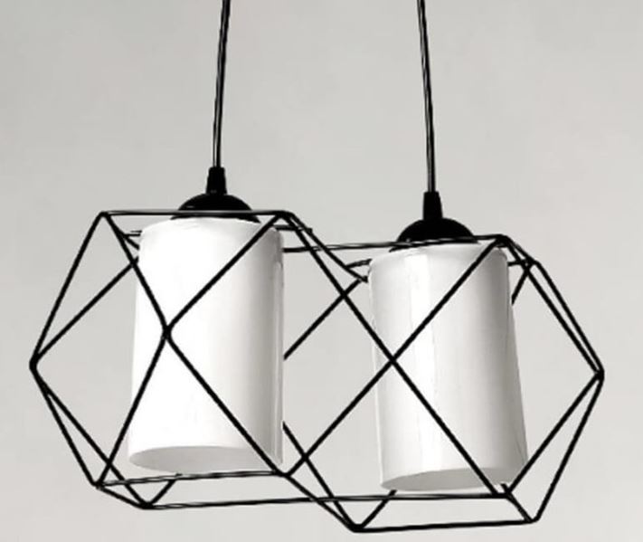 Suspension lannion noir 2l