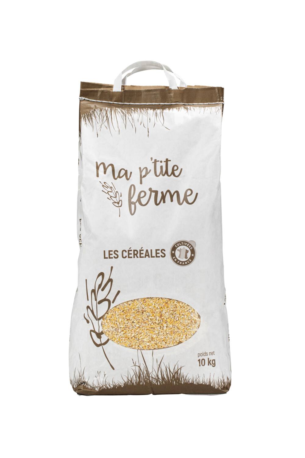 Aliments animaux Maïs concassé pour Basse-cour 10kg