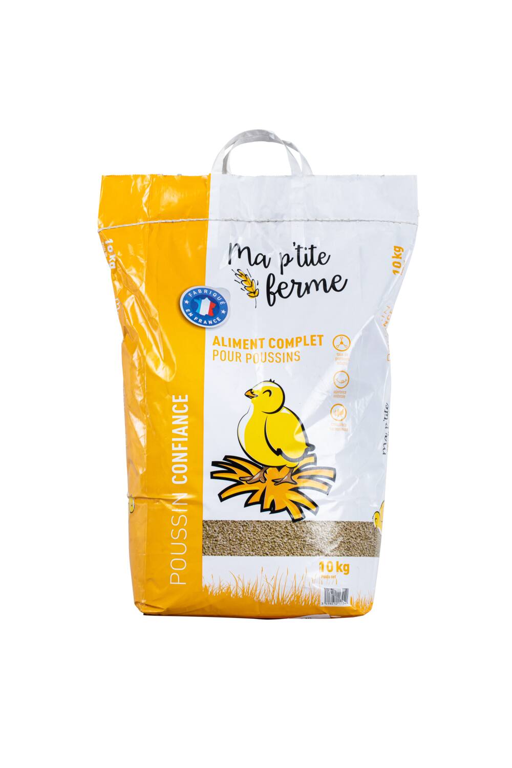 Aliment Complet Poussin Confiance 10kg Sans OGM - MA P'TITE FERME