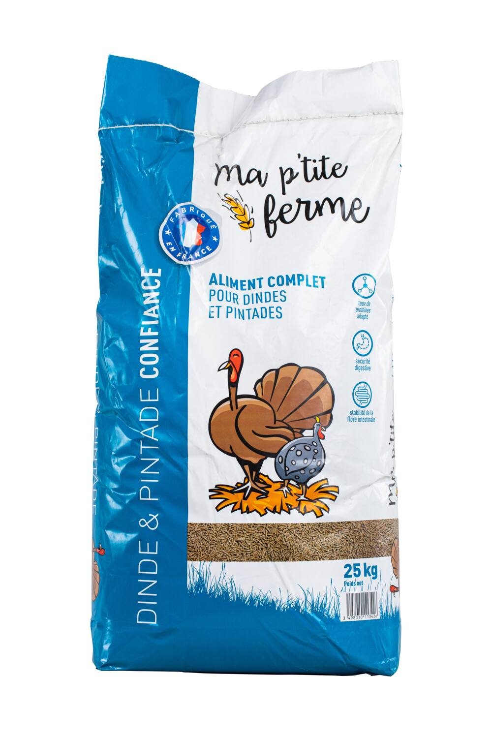 Aliment Complet Canard Oie Confiance 25kg Sans OGM - MA P'TITE FERME