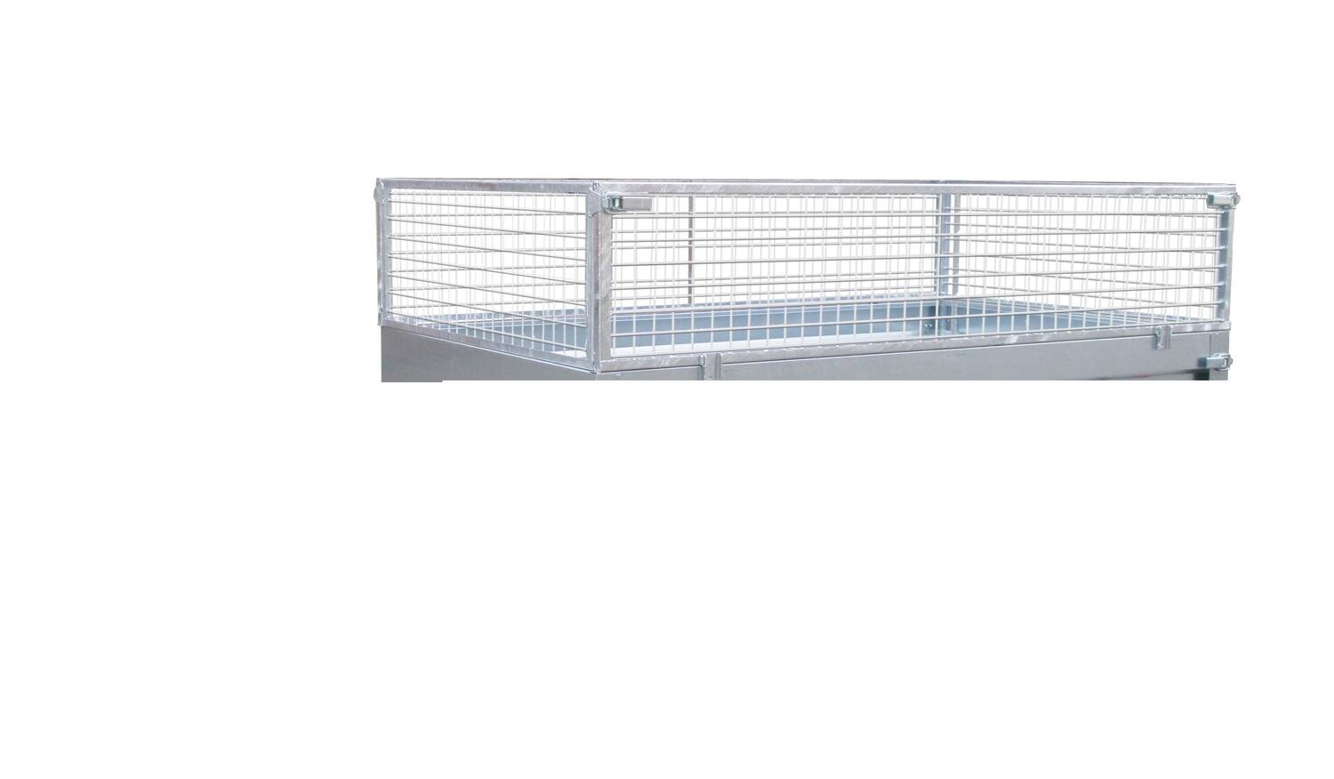 Réhausse grillagée H.40cm 150x105cm