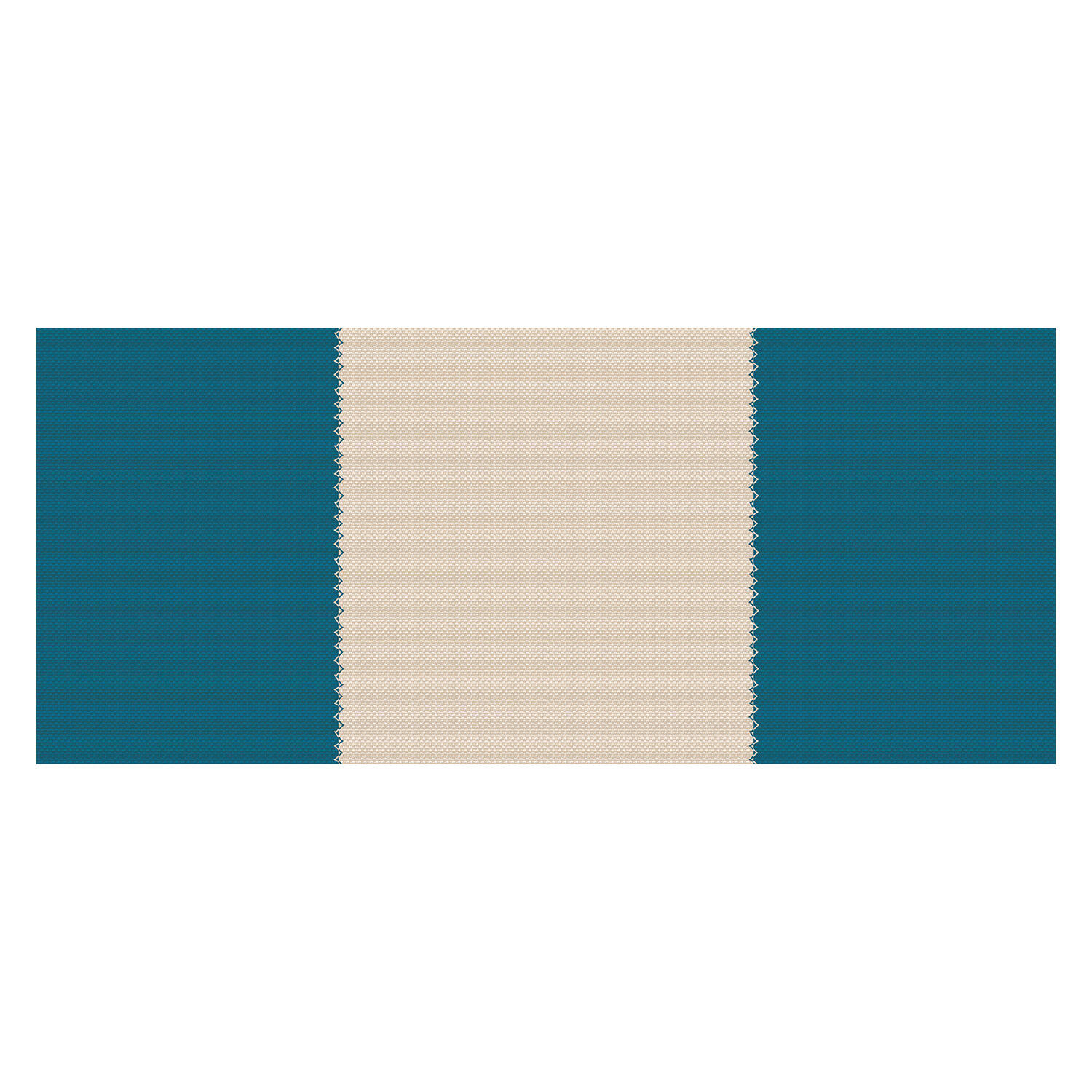 Nappe TC Premium Zao L.140cm motif Tresse lagon - CORYL