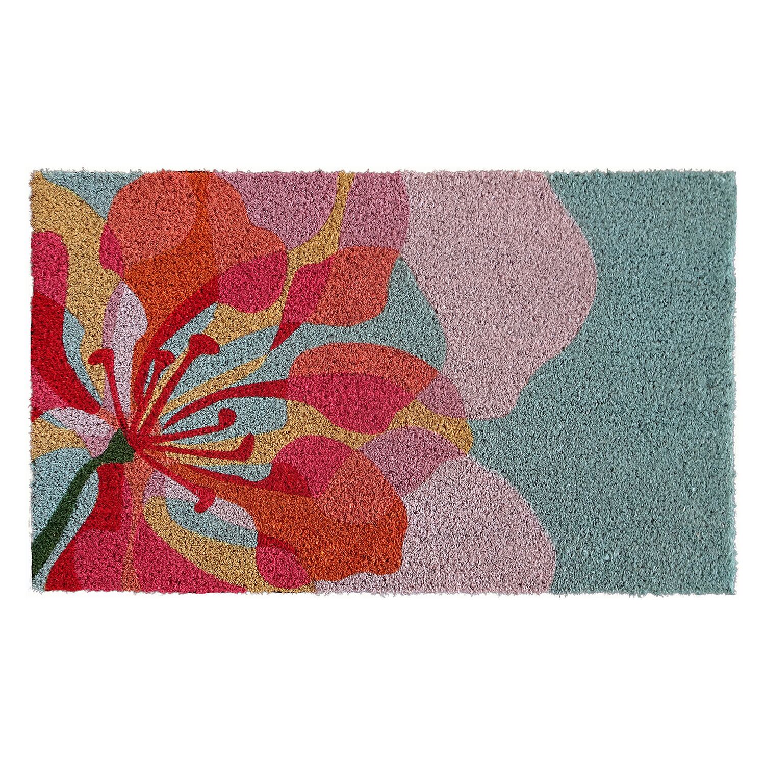 Paillasson Cocovea Fleur 75x45cm - CORYL