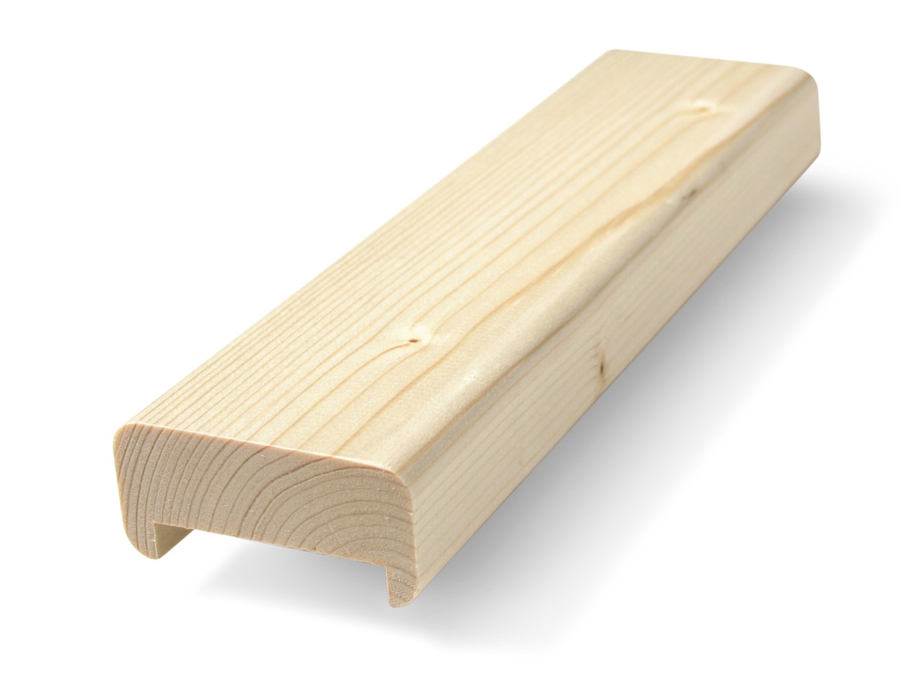 Cadre arrêt cloison Sapin NB 32x68 Rain 52 mm Long 2,52 m