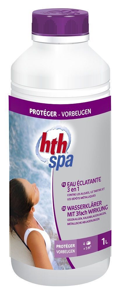 Eau éclatante 3 en 1 1L - HTH SPA
