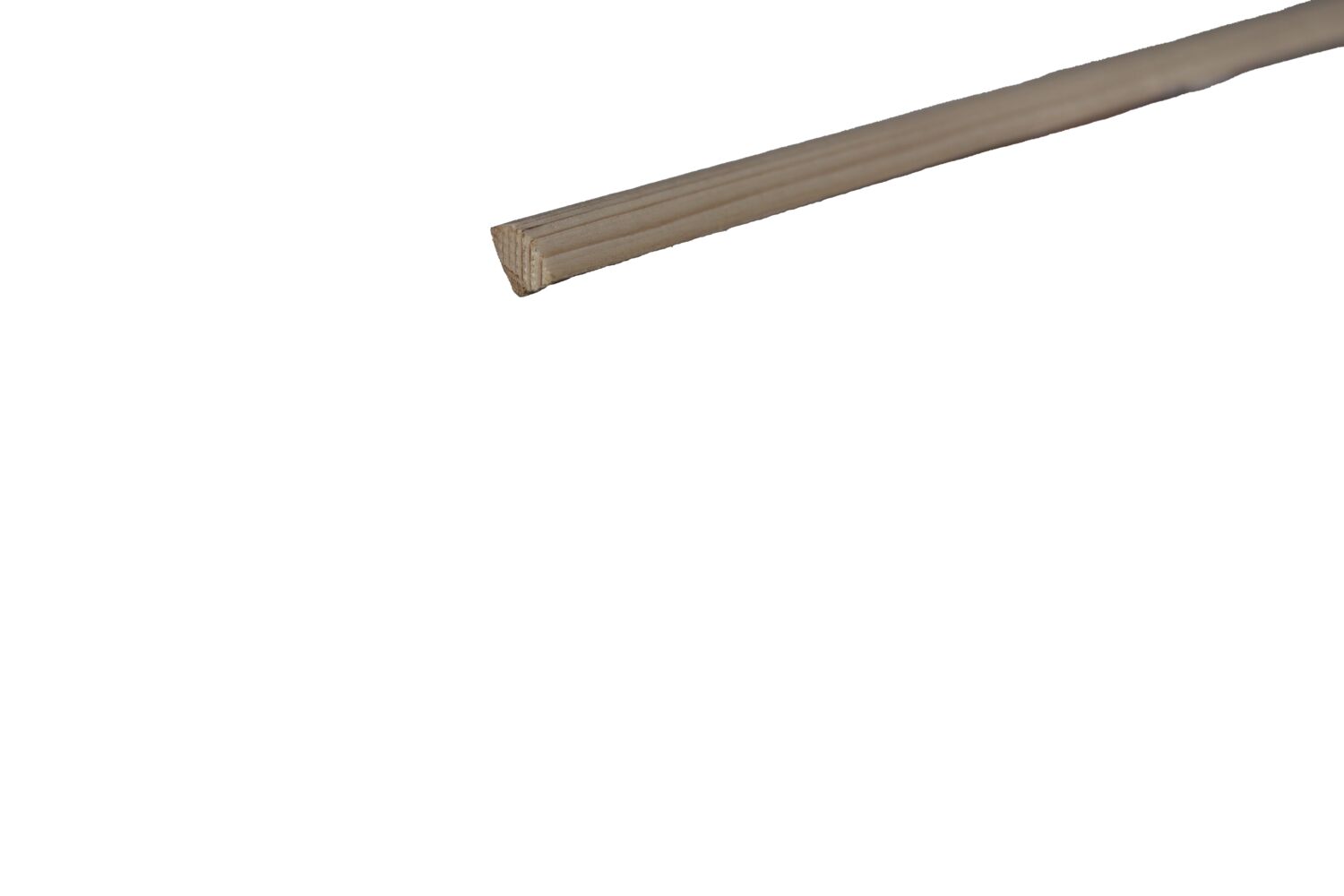 Quart de rond raboté sans nœuds Sapin Epicéa 20x20mm L.2,5m