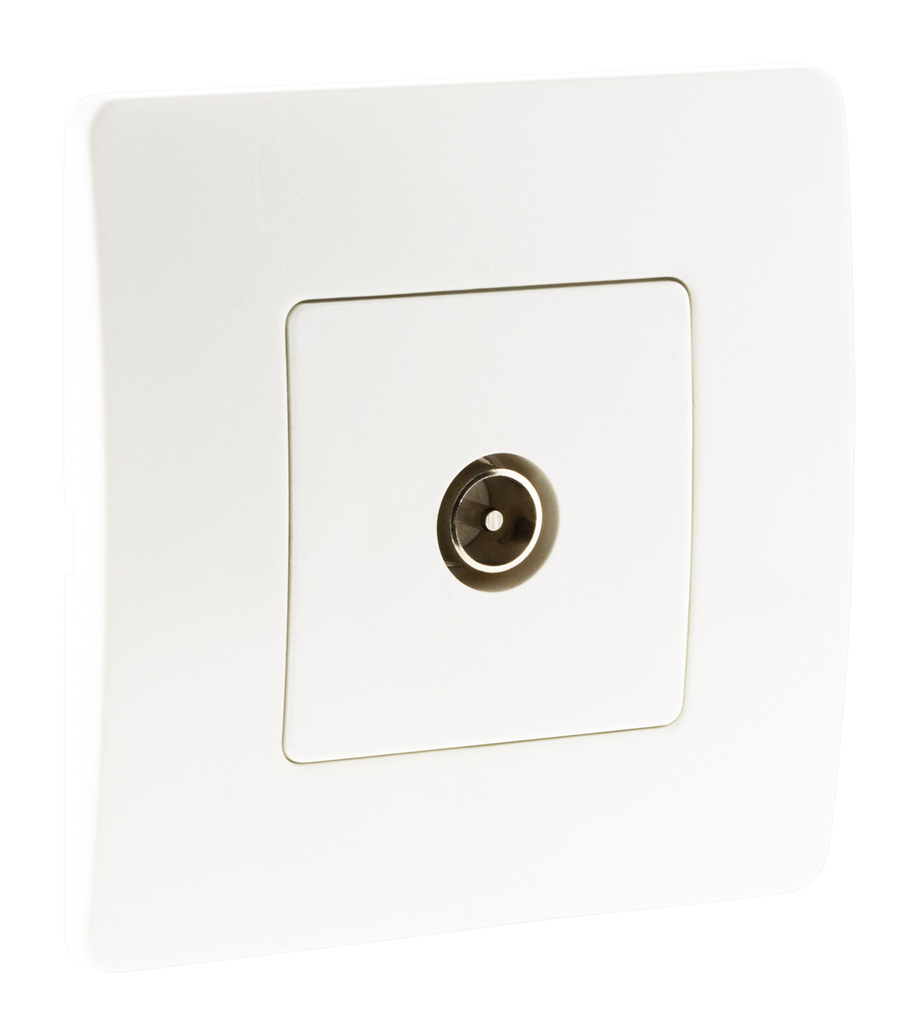 Prise tv d9.52 mâle blanc venus
