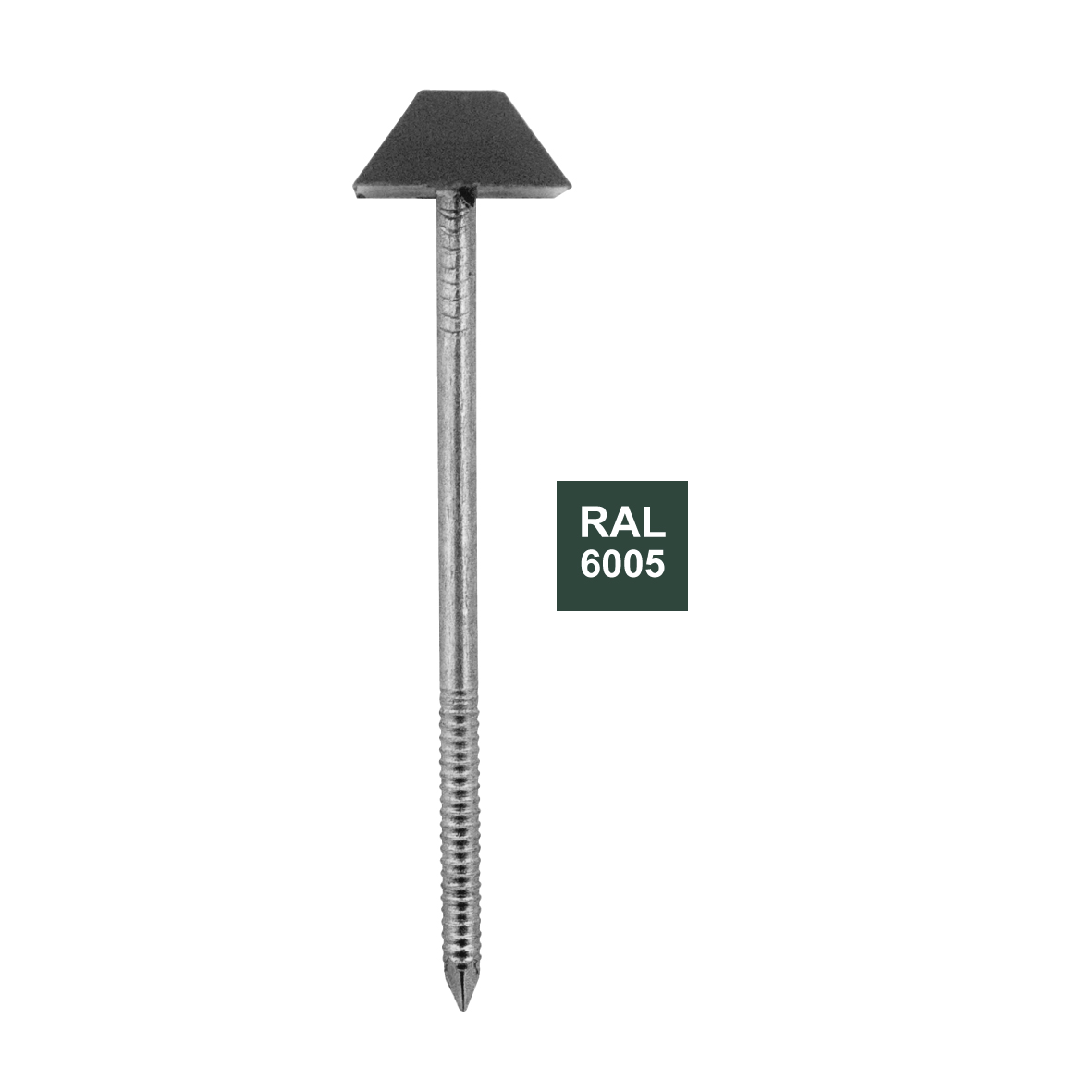 Pointe x100 surmoulée vert