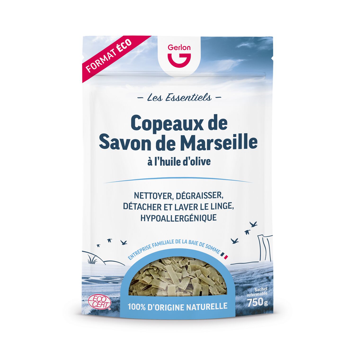 Copeaux de savon de Marseille - GERLON