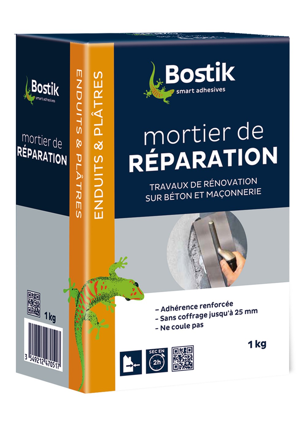 Mortier de réparation 1kg