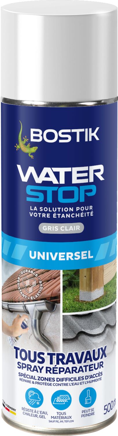 Spray Waterstop gris 500ml - BOSTIK